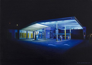 HENK SERFONTEIN, WOODSTOCK GAS STATION
2O10, OIL ON CANVAS