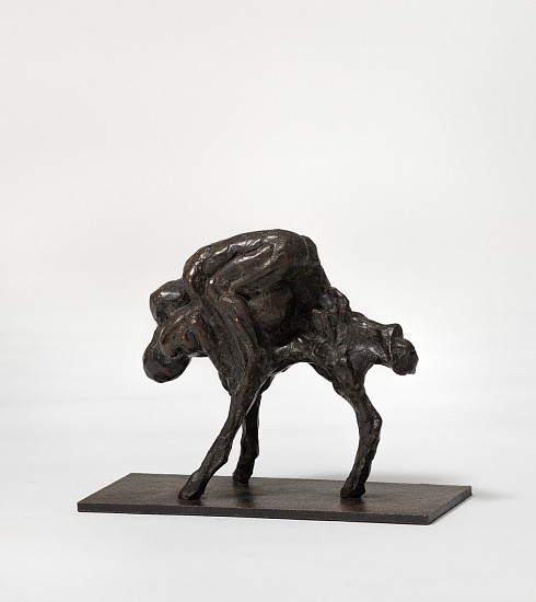 DYLAN LEWIS, BEAST WITH TWO BACKS IX<br />
MAQUETTE I (S-H 45 b)
2020, BRONZE