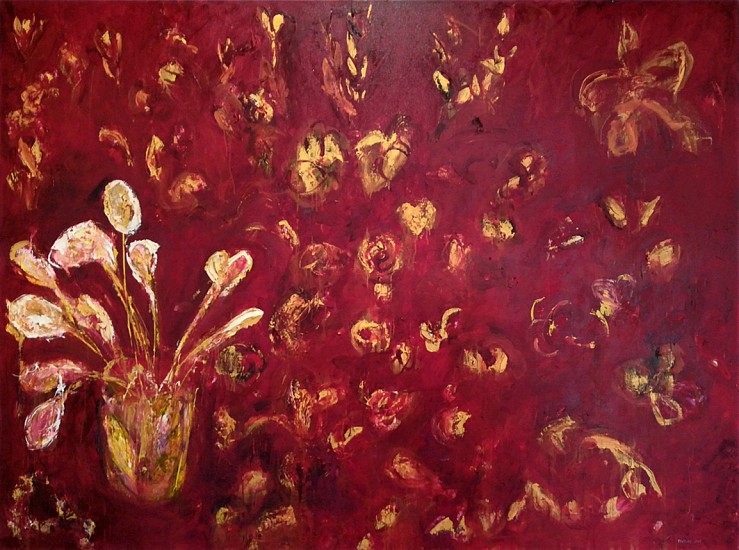 BRONWEN FINDLAY, RED
OIL ON CANVAS