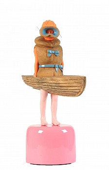 no 16 haidee nel roei roei row row oak and jacaranda wood resin marble dust absolut art gallery www.absolutart.co .za