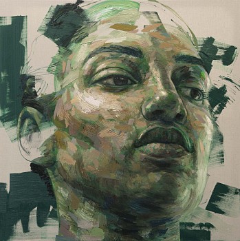 uncompleted form #2 2020 oil on linen 165x165cm