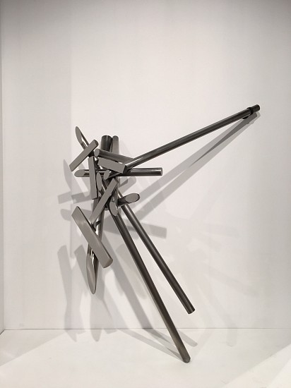 BETH DIANE ARMSTRONG, APPROACH TO PARALLELS -B
2017, STAINLESS STEEL