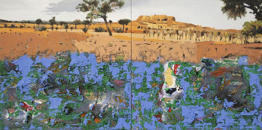 JACO ROUX, MAPUNGUBWE DIPTYCH II
2021, OIL ON CANVAS