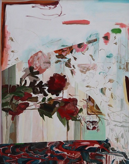 JEANNE HOFFMAN, PAPERED ROOM
2023, ACRYLIC ON CANVAS