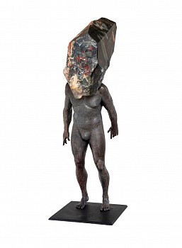 2. HELIOTROPE with bronze base angular front