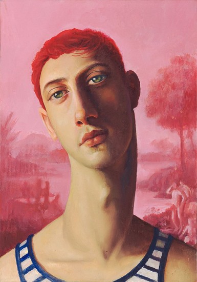 ANDRE SERFONTEIN, ROSE TINTED
OIL ON CANVAS
