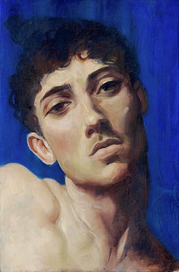 ANDRE SERFONTEIN, A STUDY IN BLUE V
OIL ON CANVAS