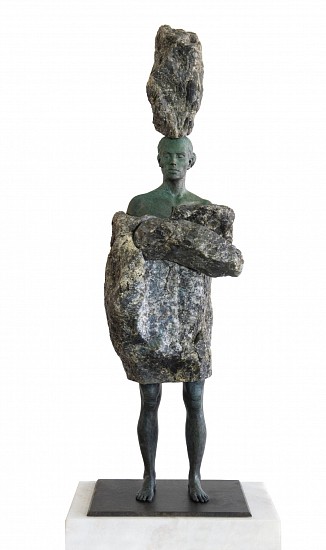 ANGUS TAYLOR, DEDUCT SERIES III (LABRADORITE)
2024, BRONZE  & LABRADORITE