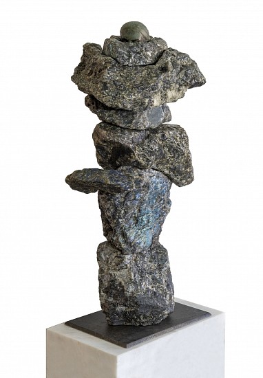 ANGUS TAYLOR, DEDUCT SERIES IV (LABRADORITE)
2024, BRONZE & LABRADORITE