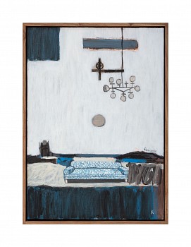 14. karen elkington 2024 diamonds acrylic on board 420 x