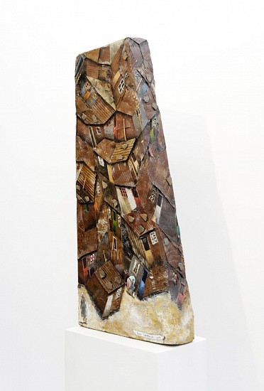 VUSI KHUMALO, SCULPTURED MANSCAPE II
2015, MIXED MEDIA