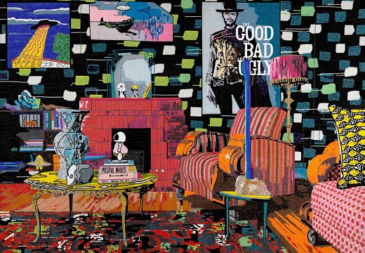 Theres nothing I'm afraid of, glass beads, 120x150cm, R285000.00 UPDATED