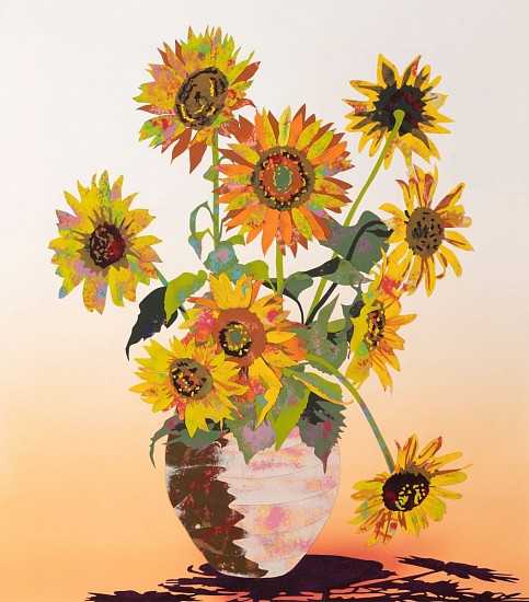 NEILL WRIGHT, TENDING TOWARDS THE SUN
ACRYLIC & OIL ON CANVAS