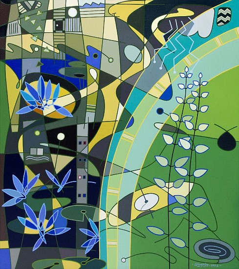 ROBERT SLINGSBY, PATTERN OF LIFE
OIL ON LINEN