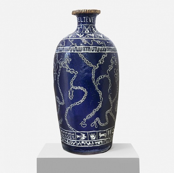 LUCINDA MUDGE, I BELIEVE IN DESTINY
CERAMIC AND GOLD LUSTRE