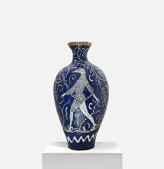 LUCINDA MUDGE, ME? OH I'M REACHING FOR THE STARS
CERAMIC AND GOLD LUSTRE