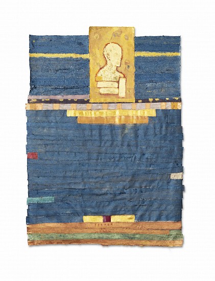 GUY FERRER, ARCHITECTE
GALLERY ARTIST, ACRYLIC, GOLD LEAF & COLLAGE ON COTTON