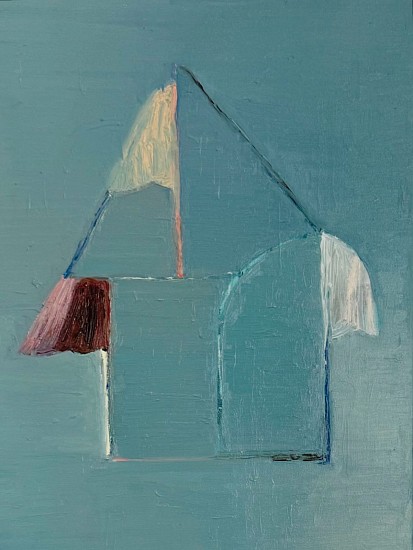 LAURINDA BELCHER, LAMPLIGHT
OIL ON ITALIAN COTTON