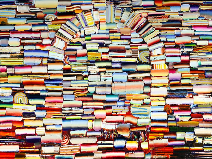 NIGEL MULLINS, EVER GREATER CONSTRUCTION
OIL ON CANVAS