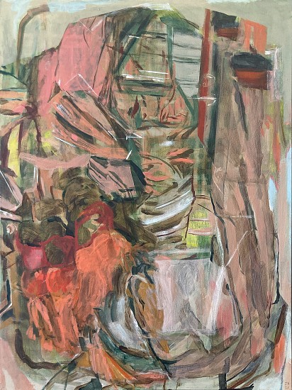 JEANNE HOFFMAN, MADE AND REMADE CONTINUALLY II
ACRYLIC ON CANVAS