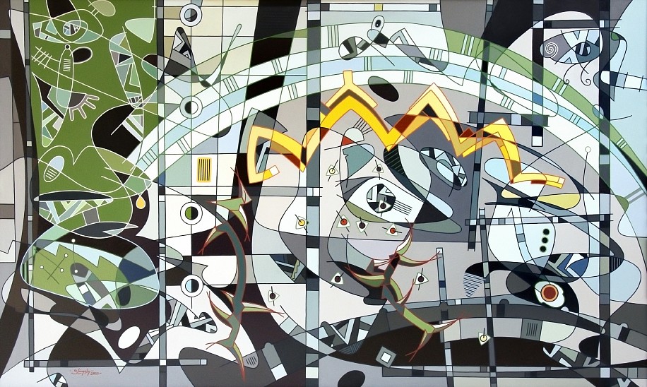 ROBERT SLINGSBY, UNSPOKEN THINGS
OIL ON CANVAS