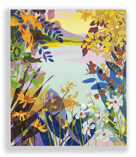 NEILL WRIGHT, LITTLE NEED TO SLEEP
ACRYLIC SPRAY PAINT AND POLYESTER ON CANVAS