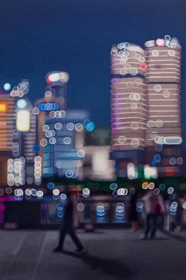 PHILIP BARLOW, TWINS
OIL ON BELGIUM LINEN