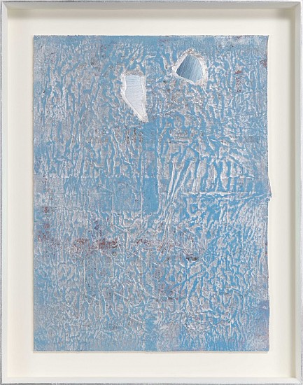 MARK RAUTENBACH, AZYMUTH (ALETHEIA SERIES)
PAPER, ACRYLIC PAINT, METAL LEAF, SEWING THREAD, STEEL PINS & FOAM-CORE