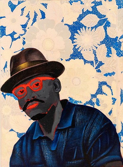 TAFADZWA TEGA, MR DUBE
MIXED MEDIA ON CANVAS