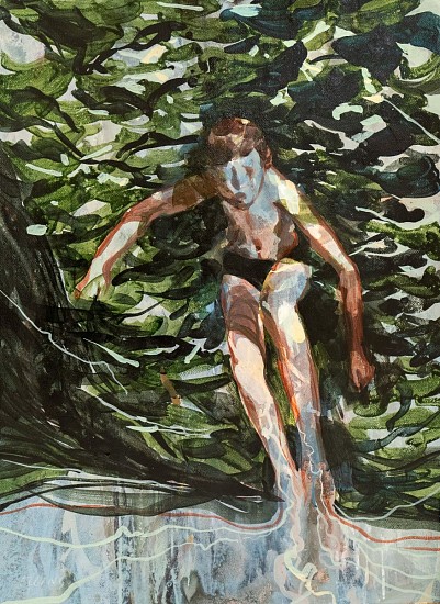 LARS ELLING, THE BOY BECOMES A TREE
2026, INK & GOUACHE ON CANSON PAPER