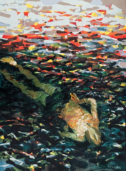 LARS ELLING, JEWEL DIVER
2026, INK & GOUACHE ON CANSON PAPER