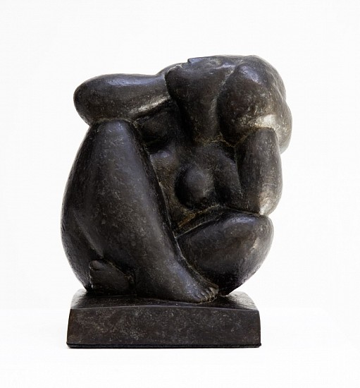 FLORIAN WOZNIAK, SEATED WOMAN MAQUETTE
2025, BRONZE